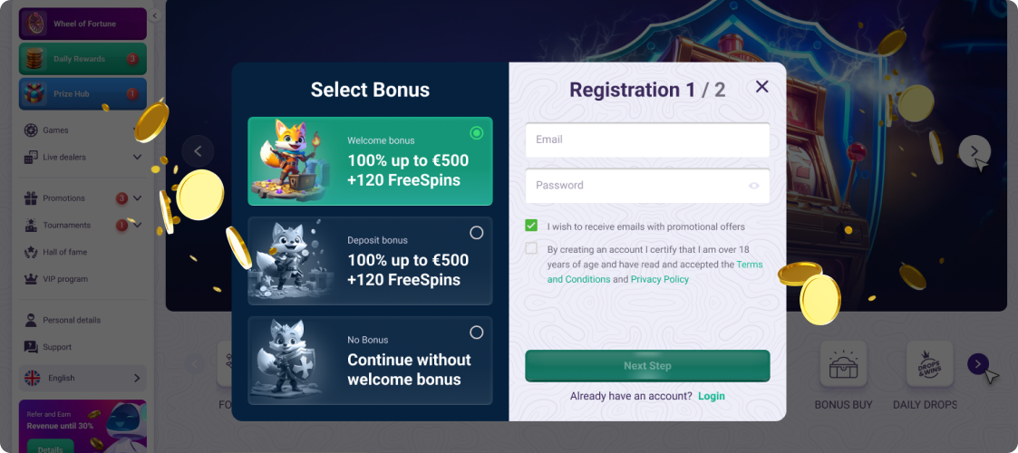 Safe Casino Offerte Bonus